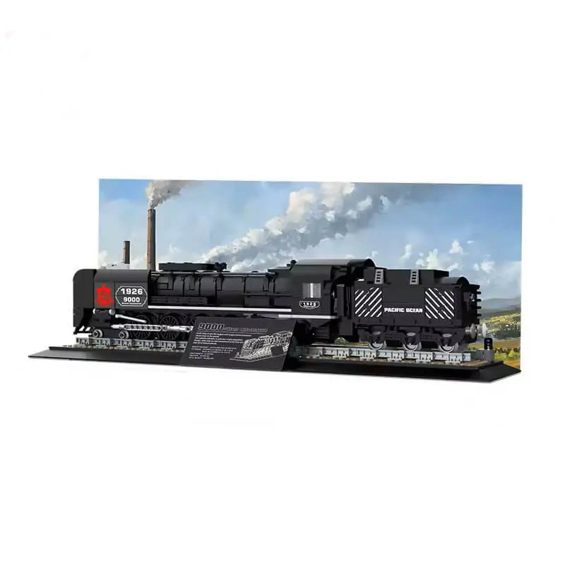 9000 - Class Steam Locomotive 1545Pcs - RBrickstem®