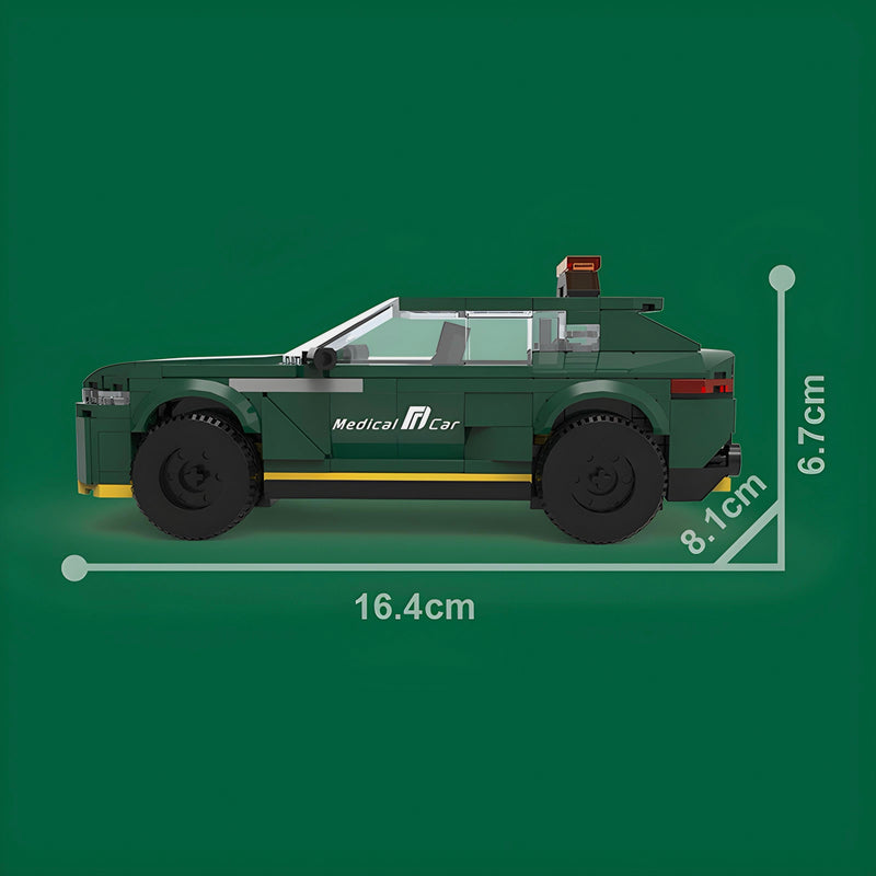 BRITISH F1 MEDICAL CAR 388PCS RBrickstem®