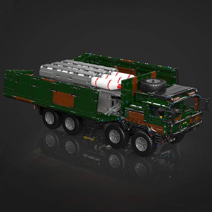 Remote-Controlled Missile Launcher Truck 3593Pcs - RBrickstem®