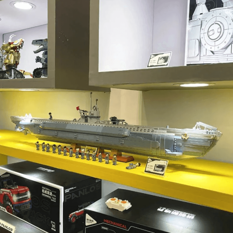 VIIC U-552 Submarine 6171pcs mySite