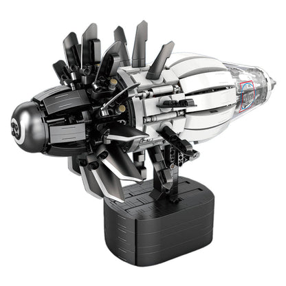 Motorised Aircraft Engine 1350Pcs - RBrickstem®