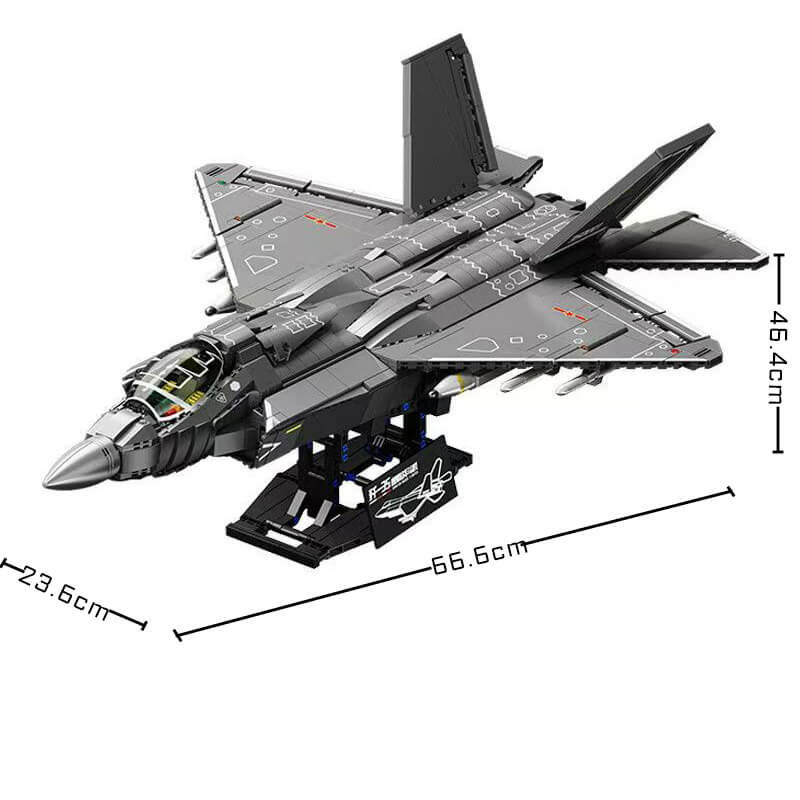 J-35 Fighter Jet 2333Pcs - RBrickstem®