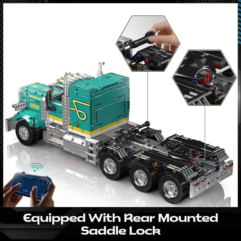 Remote Controlled American Truck 2063Pcs - RBrickstem®