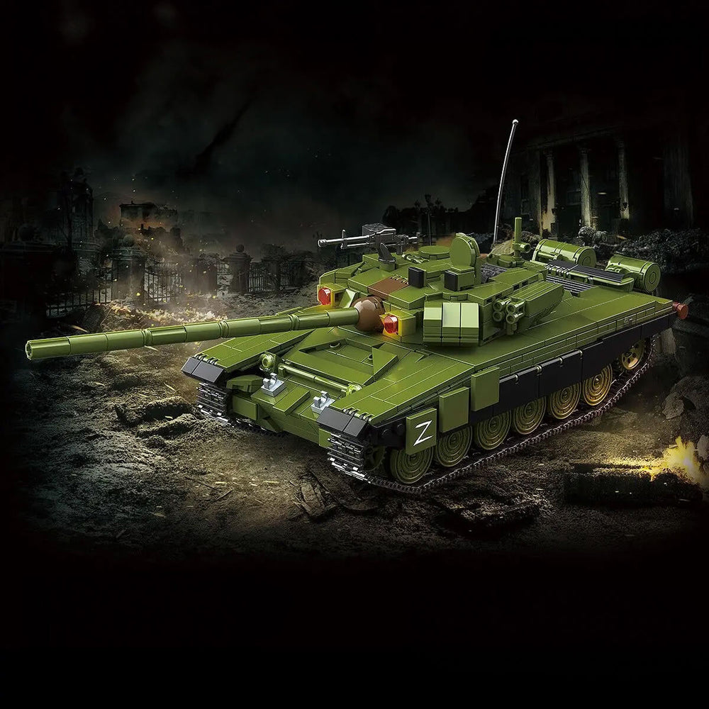 T-90A Main Battle Tank 1199Pcs - RBrickstem®