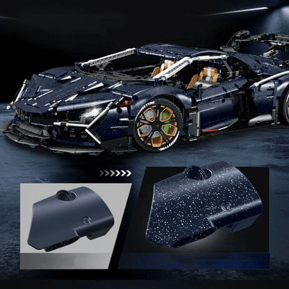 Limited Edition Flake Paint Supercar 4105pcs mySite