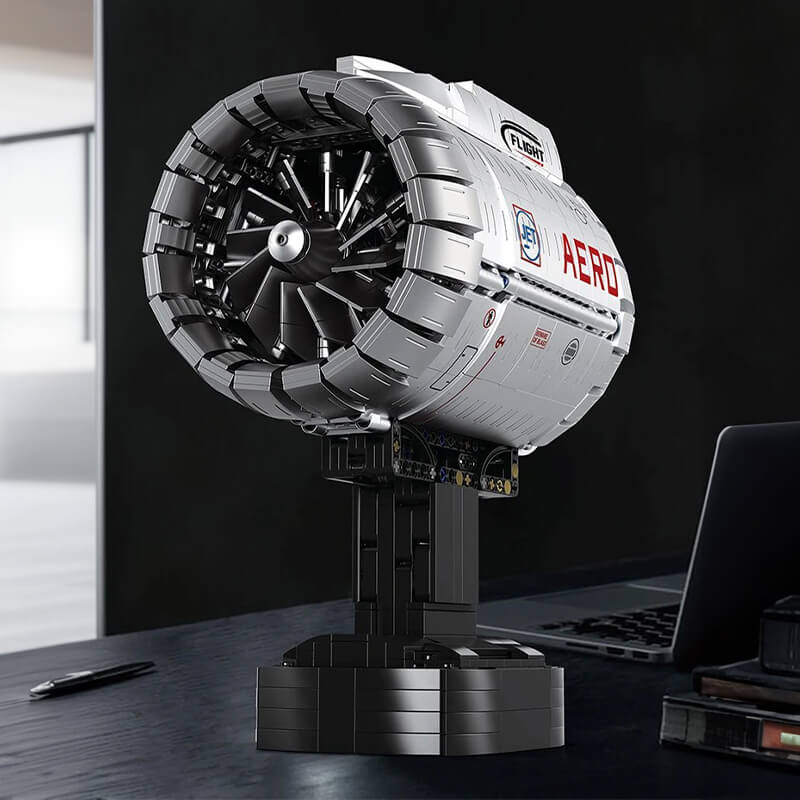 Aircraft Jet Turbine 1785Pcs - RBrickstem®