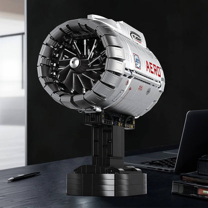 Aircraft Jet Turbine 1785Pcs - RBrickstem®