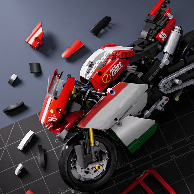 Italian Sports Bike 882pcs RBrickstem®