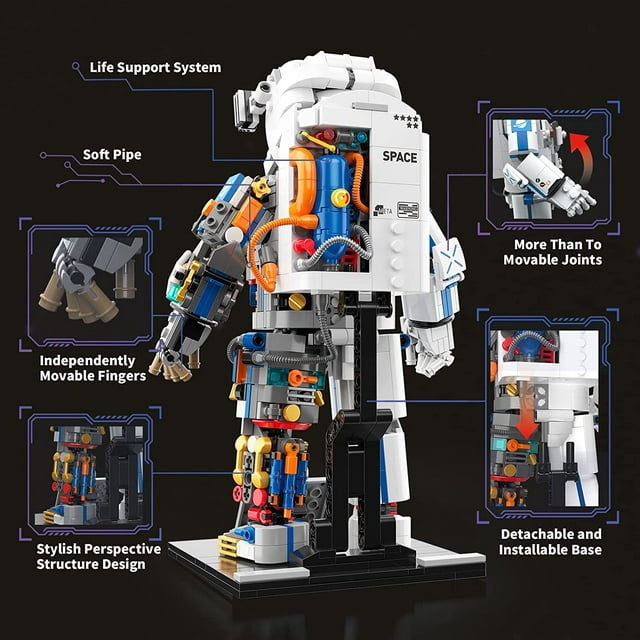 ASTRONAUT 900PCS - RBrickstem®