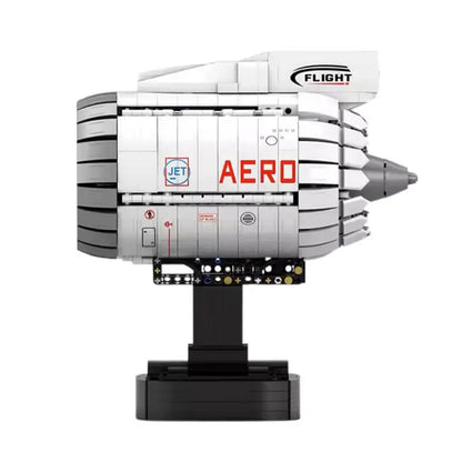 Aircraft Jet Turbine 1785Pcs - RBrickstem®