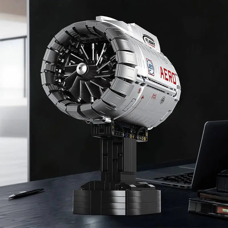 Aircraft Jet Turbine 1785Pcs - RBrickstem®