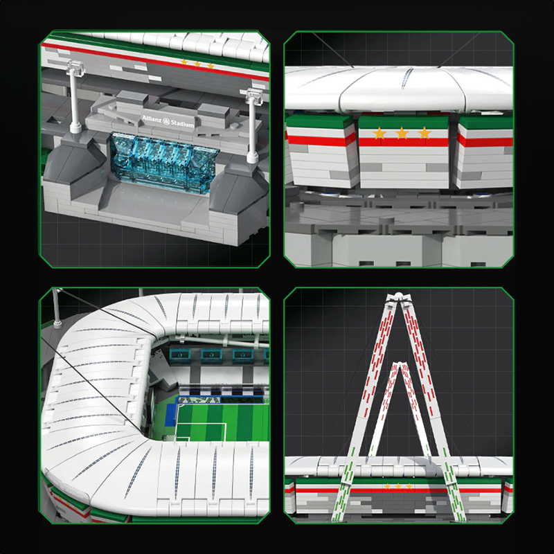 The Official Juventus Allianz Stadium 3637pcs mySite