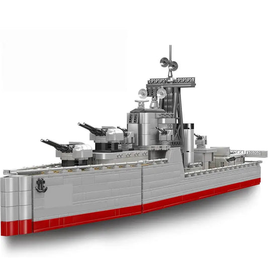 Atlantic-Class Naval Destroyer 1814pcs - RBrickstem®