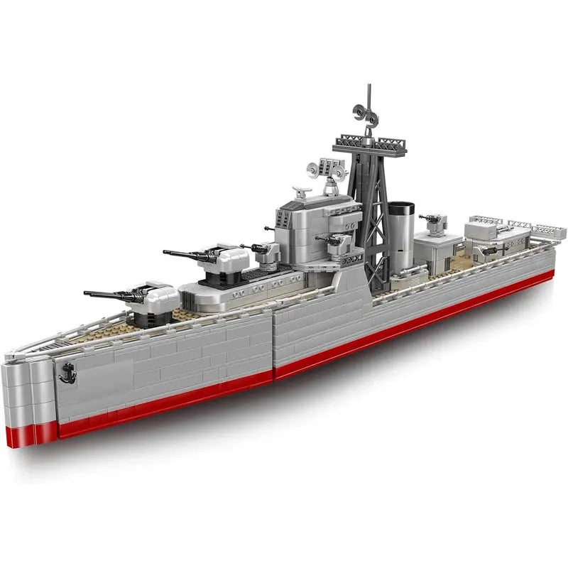 Atlantic-Class Naval Destroyer 1814pcs - RBrickstem®