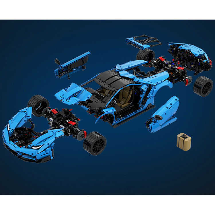 BLUE BULL 3842PCS - RBrickstem®