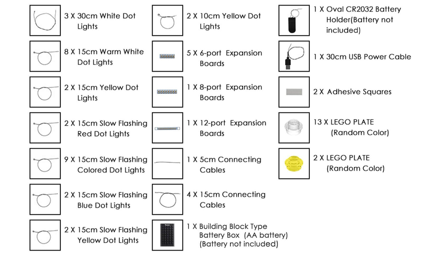 Light Kit For Winter Holiday Train 10254-BriksMax - RBrickstem®