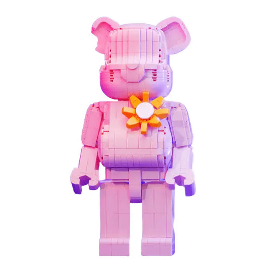 BearBlock #FlowerBear 1125pcs - RBrickstem®