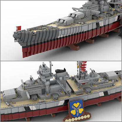 The Ultimate German Battleship Bismarck 9544pcs - RBrickstem®