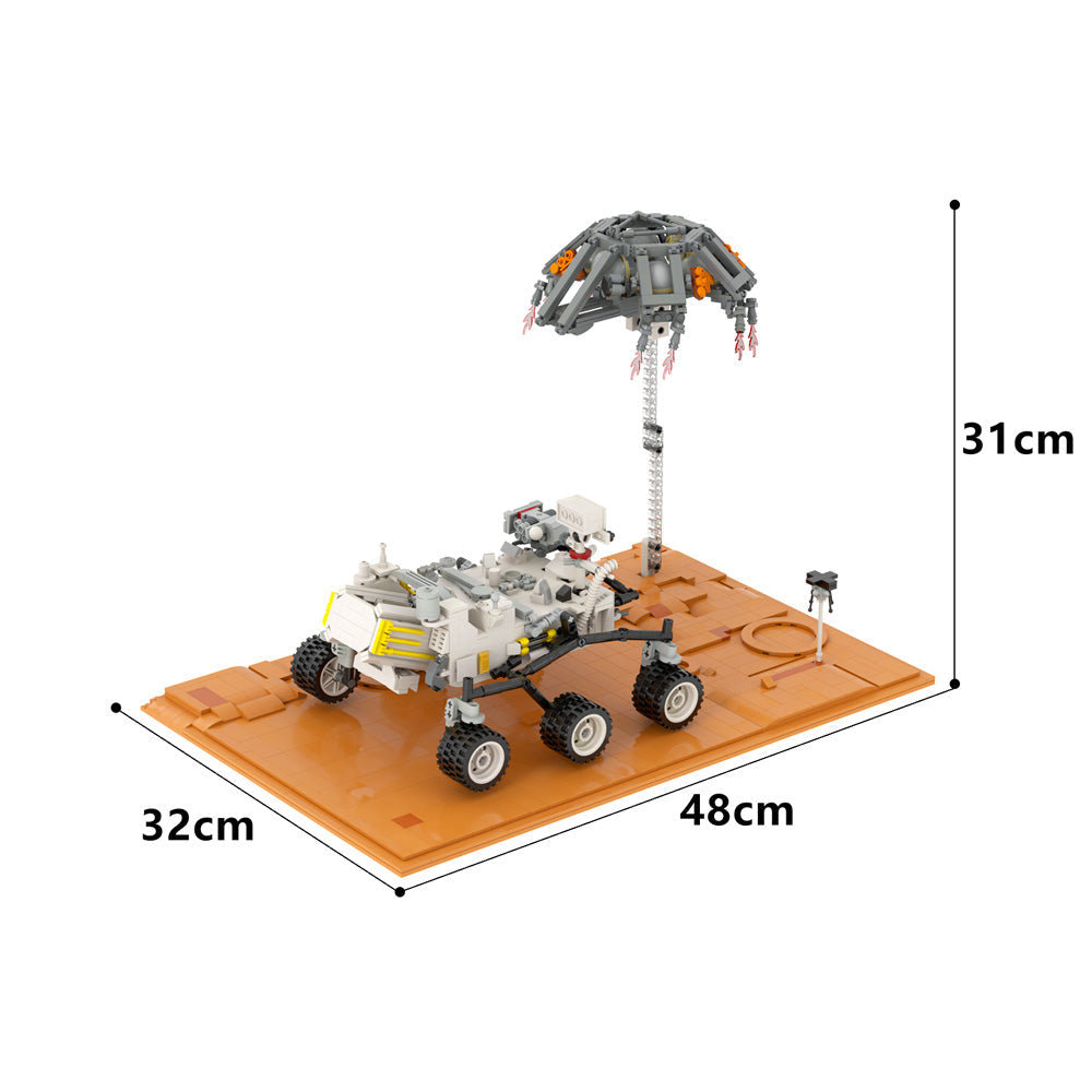 Mars Rover with Mars Base 1621pcs mySite