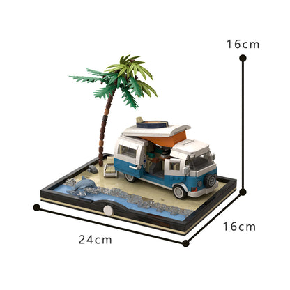 Classic Campervan at the Beach 962pcs mySite