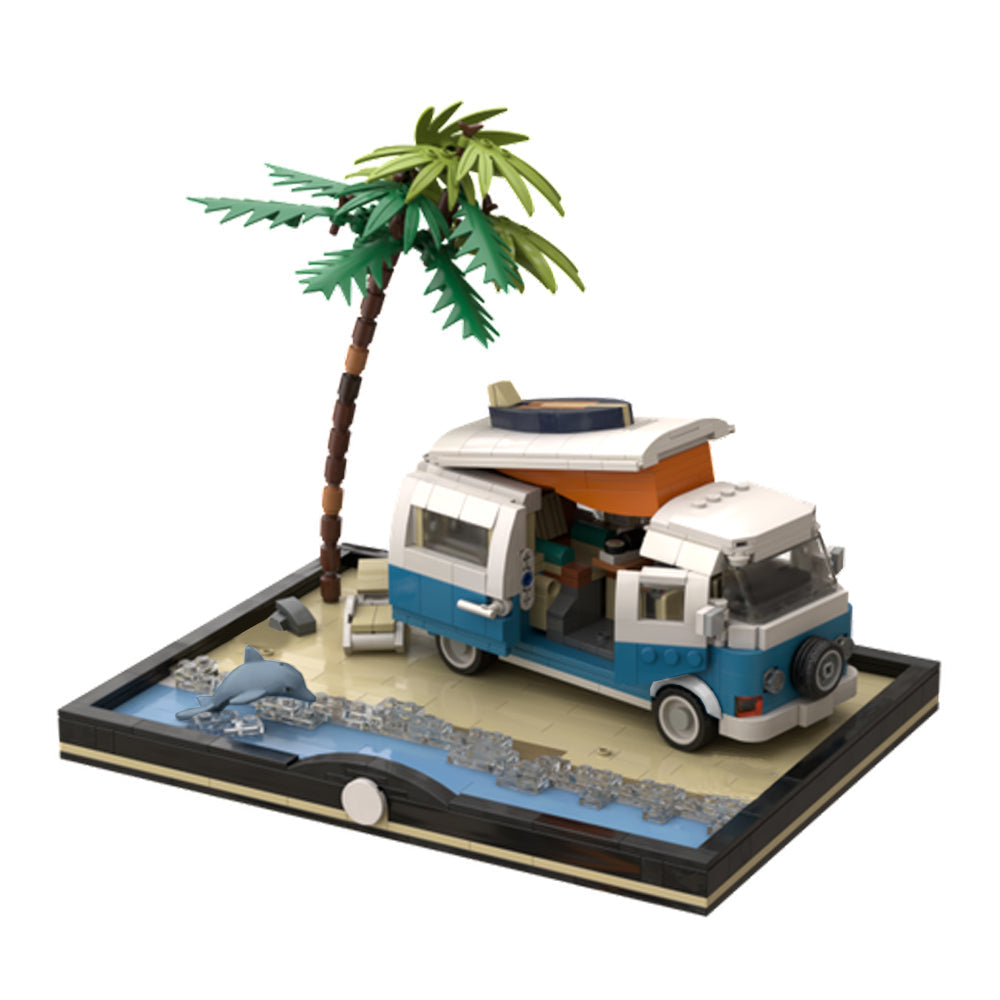 Classic Campervan at the Beach 962pcs mySite