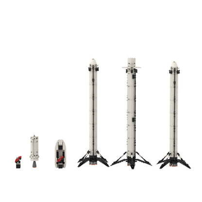 Falcon Heavy Rocket 713pcs mySite