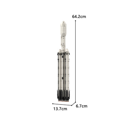 Falcon Heavy Rocket 713pcs mySite