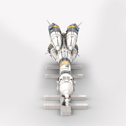 Soyuz-FG Rocket 3739pcs mySite