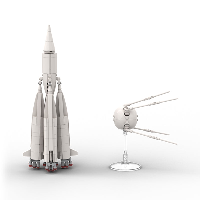 Sputnik 1 & R-7 rocket 8K71PS M1-1PS 541pcs mySite