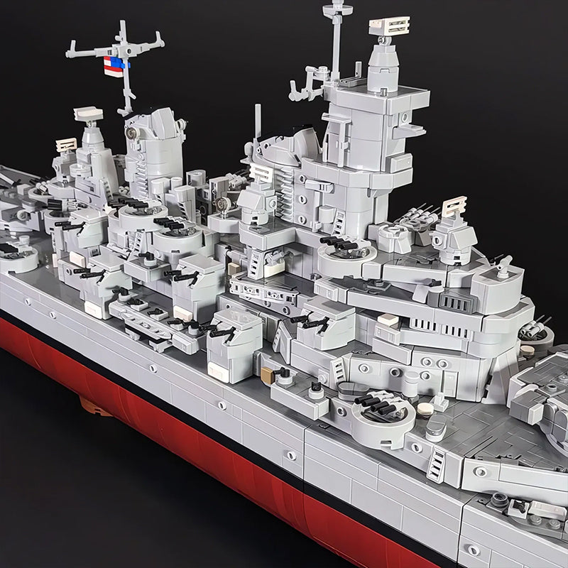 USS Iowa BB-61 Battleships 8042pcs mySite