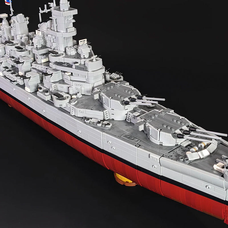 USS Iowa BB-61 Battleships 8042pcs mySite