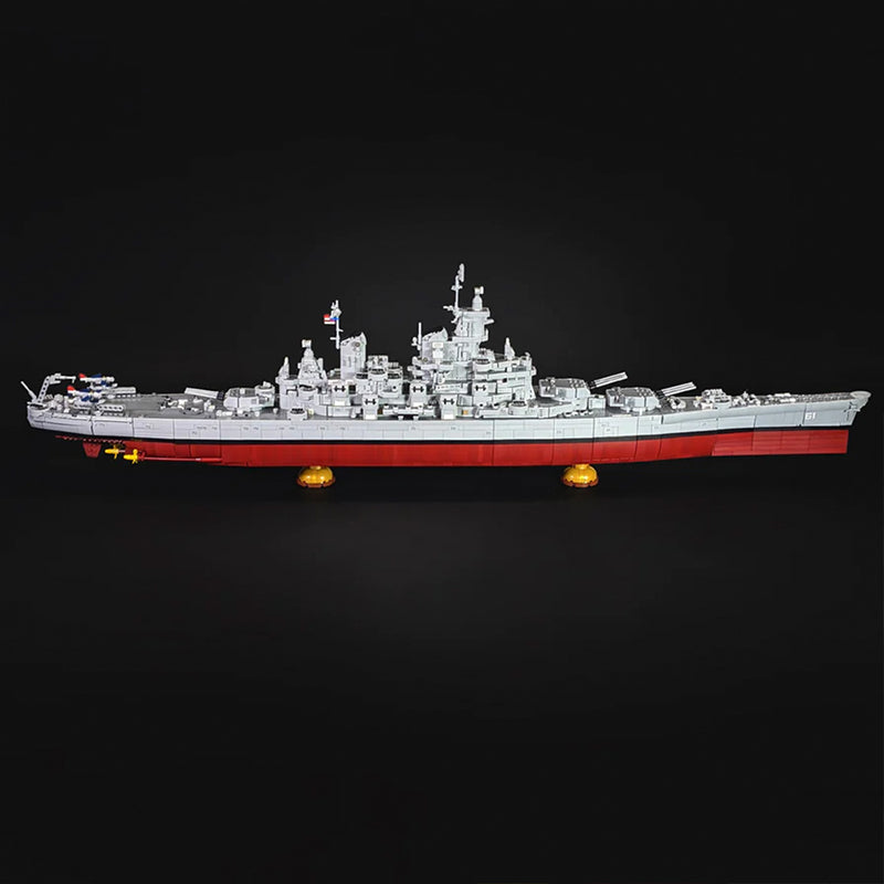 USS Iowa BB-61 Battleships 8042pcs mySite