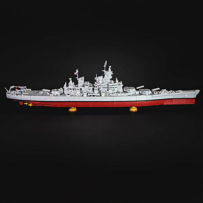 USS Iowa BB-61 Battleships 8042pcs mySite