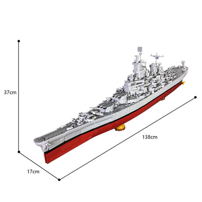 USS Iowa BB-61 Battleships 8042pcs mySite