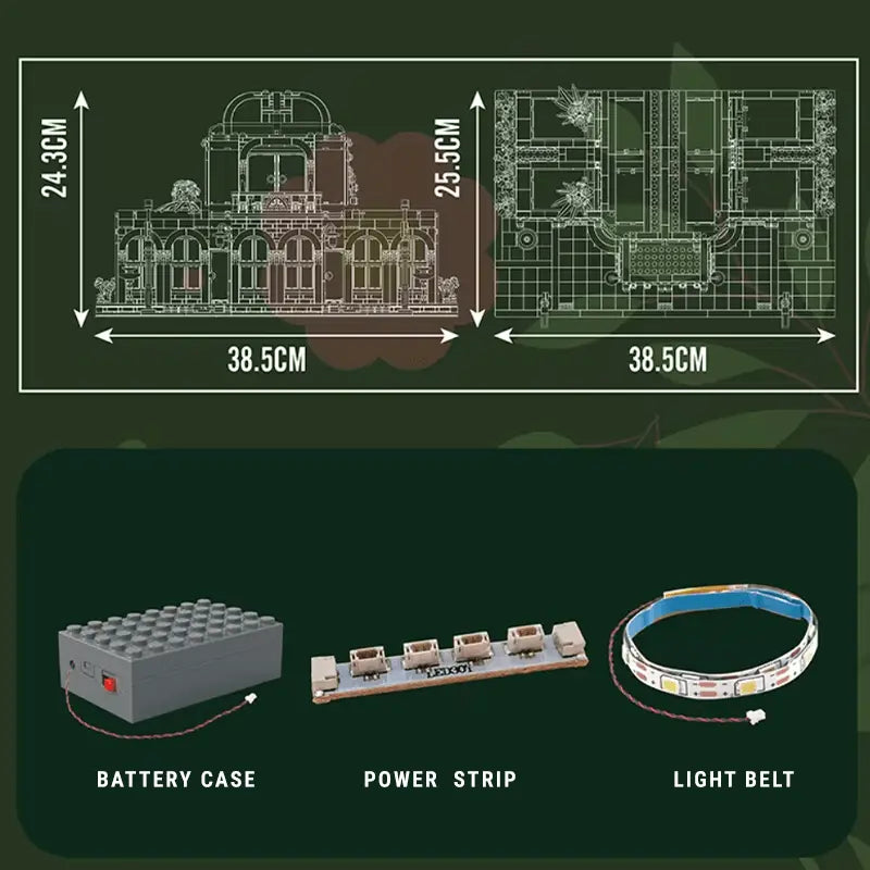 Dome Botanical Gardens 3382pcs