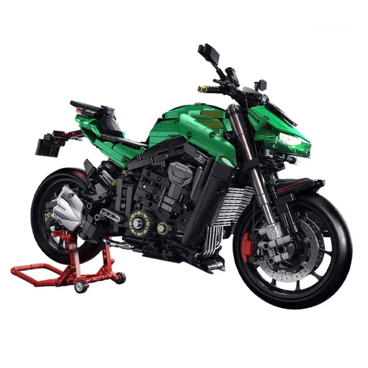 GREEN SAMURAI MOTORCYCLE 2088PCS - RBrickstem®