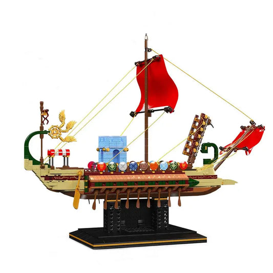 Golden Age Pirate Warship 1465Pcs - RBrickstem®
