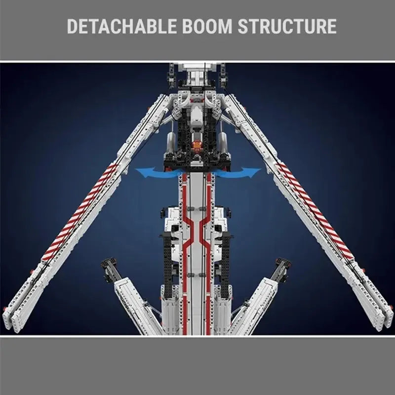 Heavy Duty Remote Controlled Crane V2 8505pcs