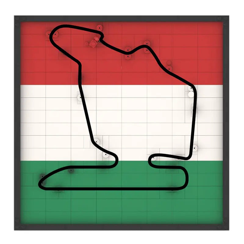 Hungaroring Track Map 360pcs