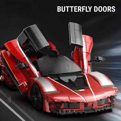 Prancing Horse Track Hypercar 1046Pcs