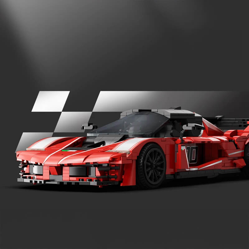 Prancing Horse Track Hypercar 1046Pcs