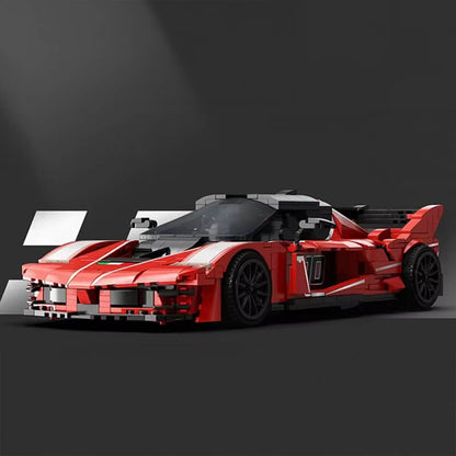 Prancing Horse Track Hypercar 1046Pcs