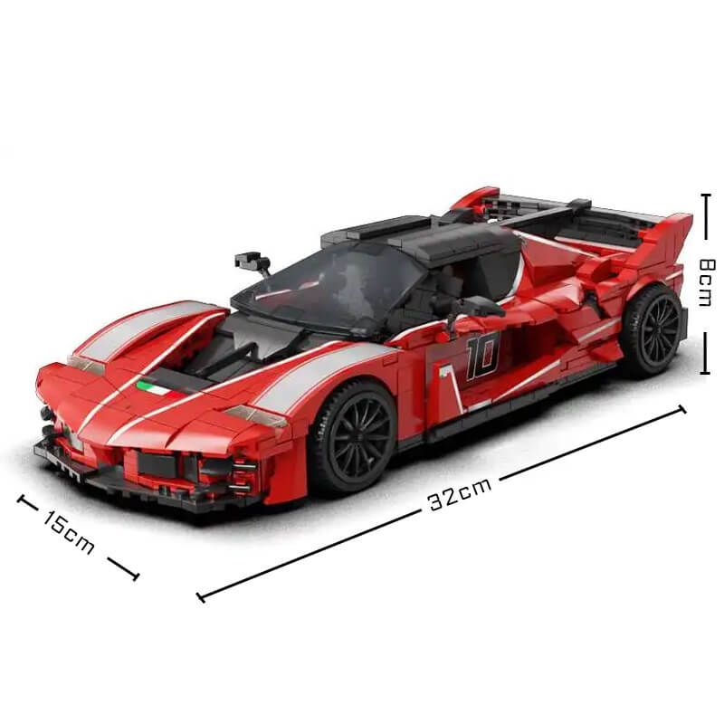 Prancing Horse Track Hypercar 1046Pcs