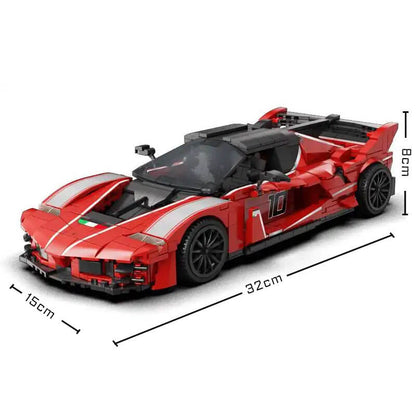 Prancing Horse Track Hypercar 1046Pcs