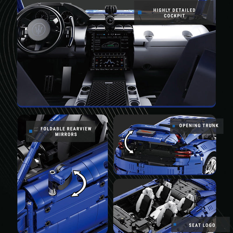 Maserati GranTurismo 5479pcs - RBrickstem®