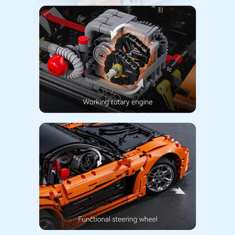 Mazda RX-7 Fortune 3304pcs