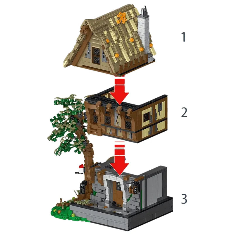 Medieval Blacksmith 1990pcs