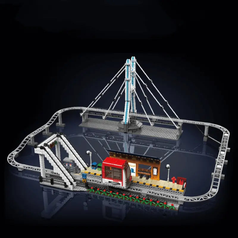 Motorised Monorail 1487pcs