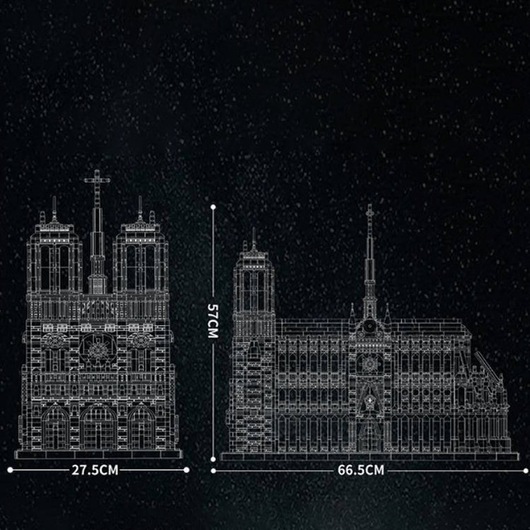 NOTRE DAME CATHEDRAL 8867PCS - RBrickstem®