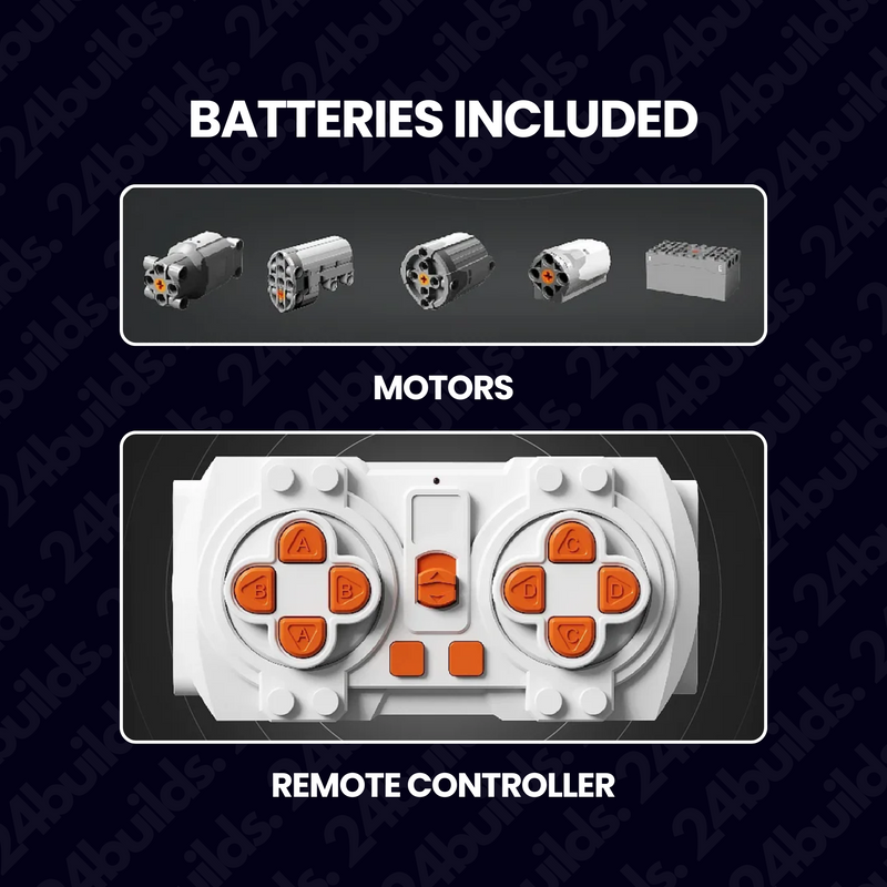 Remote Controlled Mazda 787B 1796PCS - RBrickstem®